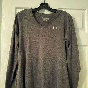 Under Armour Charcoal Semi-Fitted Top